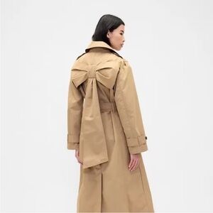 Sandy Liang x Gap bow trenchcoat small/med